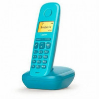 Teléfono Inalámbrico Dect GIGASET A170 Azul con Pantalla Lcd de 1.5 y Función de Alarma