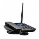 Teléfono Fijo MOTOROLA FW200L Gsm con Sim y Pantalla Lcd Negra