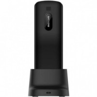 Teléfono Inalámbrico con SIM 4G Maxcom MM34D Negro