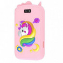 Teléfono Móvil Infantil XO H160 Rosa con Cámara y Localizador GPS