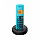 Teléfono Inalámbrico ALCATEL E160 Azul Celeste