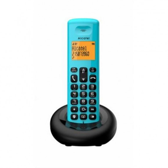 Teléfono Inalámbrico ALCATEL E160 Azul Celeste