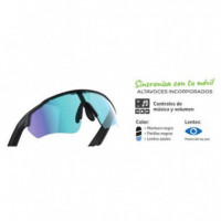 Gafas Deportivas Bluetooth Gen-X GB-7707 con Audio y Función de Traducción