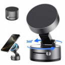 Soporte Coche Smartphone por Vacío / Magnético C170 Negro XO