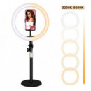 Kit Youtuber XO L03 con Soporte para Smartphone y Aro de Luz LED de 3 Pulgadas