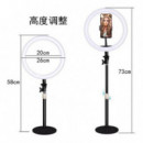 Kit Youtuber XO L03 con Soporte para Smartphone y Aro de Luz LED de 3 Pulgadas