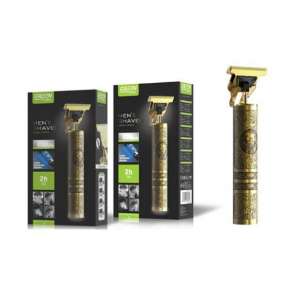 Cortapelo Metálico Recargable Green Lyca Barbero Pirata