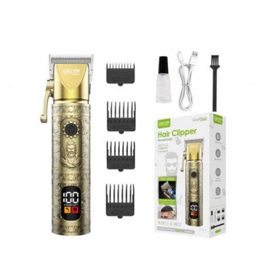 Cortapelo Barbero Recargable GREEN LYCA GL69960 con Pantalla Digital
