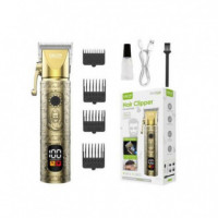 Cortapelo Barbero Recargable GREEN LYCA GL69960 con Pantalla Digital