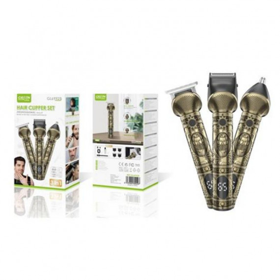 Cortapelos 3 en 1 Gen-X GL69929 Recortador, Afeitadora y Naricero