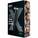 Recortadora de Barba Braun Series X XT3100 con Batería y 3 Accesorios