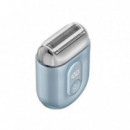 Depiladora Eléctrica Inalámbrica XO CF42 Azul con Cuchillas de Acero