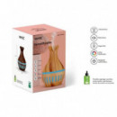 Humidificador Aromatizador Ultrasónico 130ml Gen-X con LED Multicolor