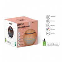 Humidificador Aromatizador Ultrasónico 130ml Gen-X con Luces LED