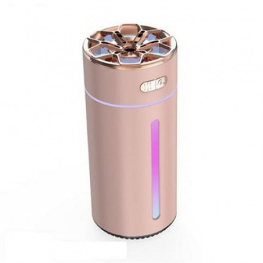 Humidificador Port&aacute;til con Luz RGB XO HF09 Rosa - 300ml
