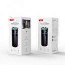 Humidificador Portátil XO HF09 con Luz RGB Plata