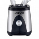 Batidora Muvip Inoxidable 1300W con Vaso de Cristal de 1.5 Litros