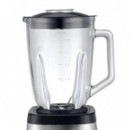 Batidora Muvip Inoxidable 1300W con Vaso de Cristal de 1.5 Litros