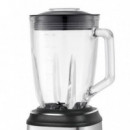 Batidora de Vaso Muvip Inoxidable 1800W con Jarra de Cristal 1.5 Litros