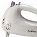 Batidora Amasadora de Mano Muvip 200W con 5 Velocidades y Función Turbo