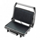 Sandwichera Grill Inoxidable 1500W con Temperatura Regulable Muvip