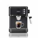 Cafetera Expreso Jocca 20 Bares Negra con Vaporizador y Filtro E.S.E.