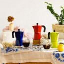 Cafetera Italiana Monix Vitro Roja de Aluminio 9 Tazas