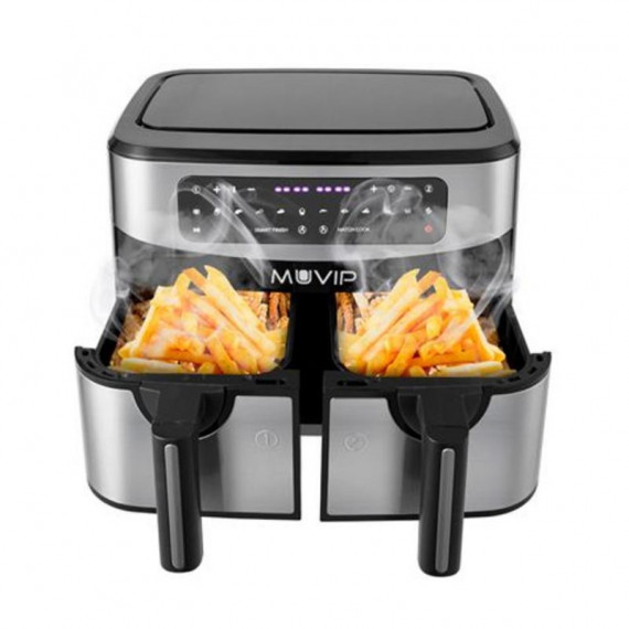 Freidora de Aire Caliente Doble Muvip con Pantalla Táctil 9 Litros 2600W