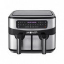 Freidora de Aire Caliente Doble Muvip con Pantalla Táctil 9 Litros 2600W