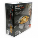 Paellero Eléctrico Muvip MV064 1500W con Placa Antiadherente y Tapa de Cristal