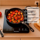 Placa Eléctrica de Infrarrojos GRUNKEL COC-I2000 con 1 Fuego y 2000W