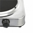 Cocina Eléctrica de Acero Inoxidable Muvip con 1 Fuego y 1500W