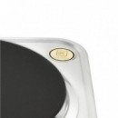 Cocina Eléctrica de Acero Inoxidable Muvip con 1 Fuego y 1500W