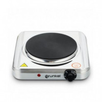 Cocina Eléctrica de 1 Fuego GRUNKEL Inoxidable 1500W