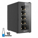 Vinoteca Muvip para 10 Botellas, 65W y Control LED de Temperatura