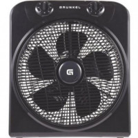 Ventilador Box Fan GRUNKEL 30CM 50W Negro con Temporizador