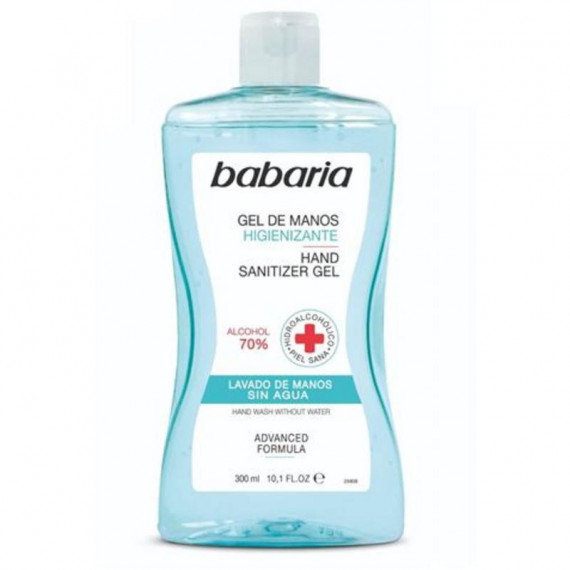 Gel de Manos Higienizante Babaria 300ml con 70% Alcohol