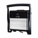 Sandwichera Grill Inoxidable Muvip 1800W con Placas Antiadherentes