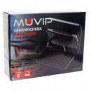 Sandwichera Grill Muvip de Acero Inoxidable 750W