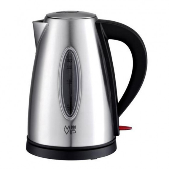 Hervidor de Agua Muvip de Acero Inoxidable, 1.7 Litros y 2200W