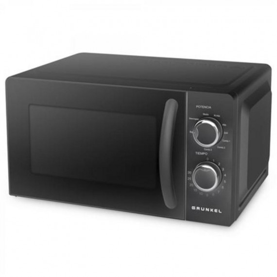 Microondas GRUNKEL GRM-201-G Negro con Grill 20L 700W
