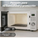 Microondas Digital GRUNKEL MWD-20FLAT con Grill, sin Plato Giratorio, 20 Litros 700W