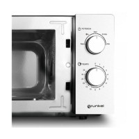 Microondas GRUNKEL 20L 700W con Panel Frontal Inoxidable
