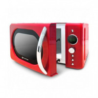 Microondas GRUNKEL Vintage Rojo 700W