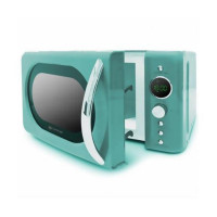Microondas Vintage GRUNKEL MW-2080V de 20L y 700W con Control Digital, Verde