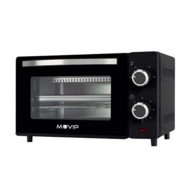 Horno El&eacute;ctrico Muvip 10 Litros 650W Acero Inoxidable