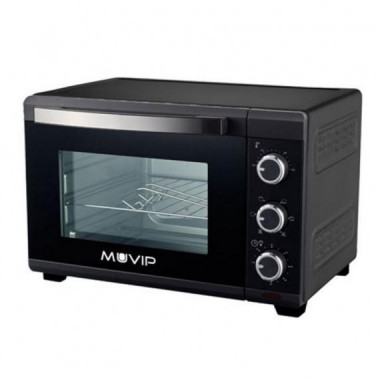 Horno El&eacute;ctrico Muvip de 25 Litros con Convecci&oacute;n 1600W Inoxidable