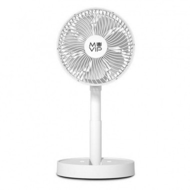 Ventilador Port&aacute;til Plegable Muvip de 8 Pulgadas con Bater&iacute;a Recargable