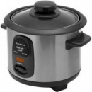 Arrocera GRUNKEL RC-06L de Acero Inoxidable 0.6 Litros 300W con Función Mantener Calor