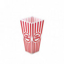 Cubo de Palomitas Reutilizable de Plástico Algon 9.5 x 19.3 cm